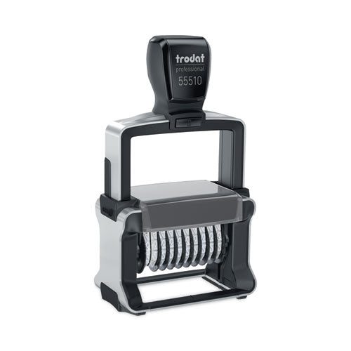 Image of Trodat® Professional Self-Inking Numberer, Ten Bands/Digits, Type Size: 2, Black