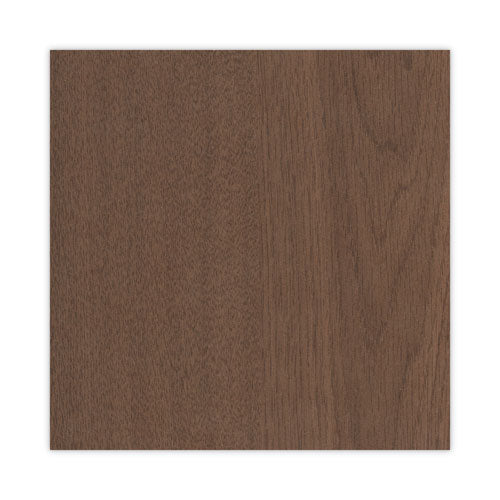 Image of HON® Mod Desk Hutch, 3 Compartments, 72w x 14d x 39.75h, Sepia Walnut