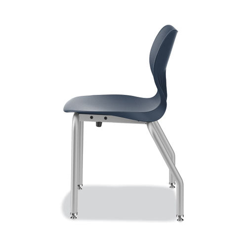 Image of HON® SmartLink Four-Leg Chair, 19.5" x 19.63" x 31", Regatta Seat, Regatta Base, 4/Carton