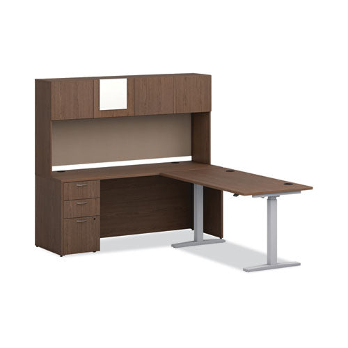 Image of HON® Mod Laminate Doors for 72"W Mod Desk Hutch, 17.86 x 14.82, Sepia Walnut 2/Carton
