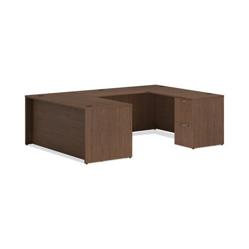 Image of HON® Mod Bridges, 42w x 24d x 29h, Sepia Walnut