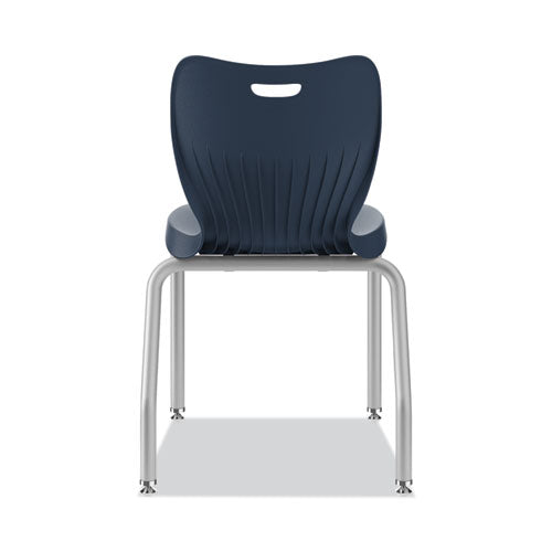 Image of HON® SmartLink Four-Leg Chair, 19.5" x 19.63" x 31", Regatta Seat, Regatta Base, 4/Carton