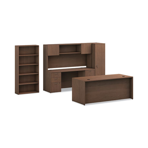 Image of HON® Mod Credenza Shell, 72w x 24d x 29h, Sepia Walnut