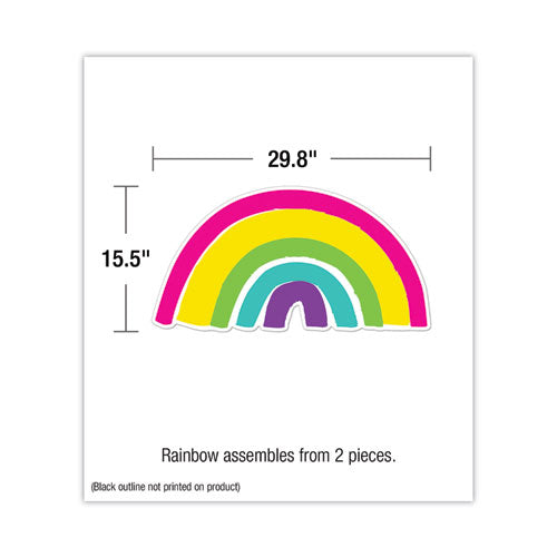 Image of Carson-Dellosa Education Motivational Bulletin Board Sets, 75-Piece Set, Kind Vibes, 30" x 16", Multicolor