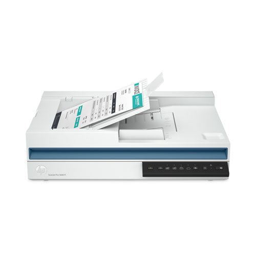 Image of HP ScanJet Pro 3600, 1200 dpi Optical Resolution, 60-Sheet Duplex Auto Document Feeder