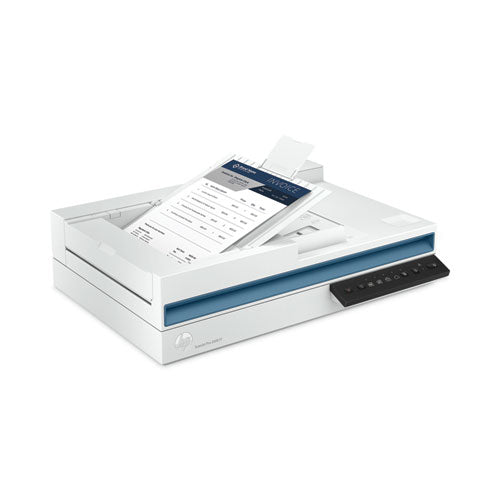 Image of HP ScanJet Pro 2600, 1200 dpi Optical Resolution, 60-Sheet Duplex Auto Document Feeder