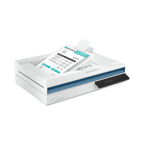 Image of HP ScanJet Pro 3600, 1200 dpi Optical Resolution, 60-Sheet Duplex Auto Document Feeder