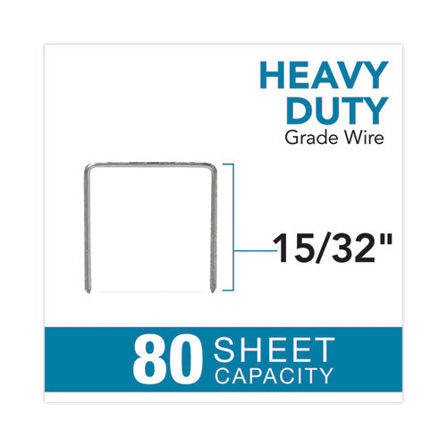 Image of Rapid® Staple Cartridge, 0.47" Leg, 0.5" Crown, Steel, 210/cartridge, 5 Cartridges/pack, 1,050/pack