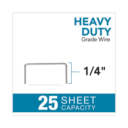 Image of Rapid® Staple Cartridge, 0.25" Leg, 0.5" Crown, Steel, 210/cartridge, 5 Cartridges/pack, 1,050/pack