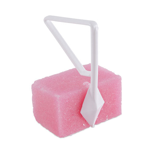 Image of Boardwalk® Para Toilet Bowl Deodorizer Block, Cherry Scent, 4 oz, Pink, 144/Carton
