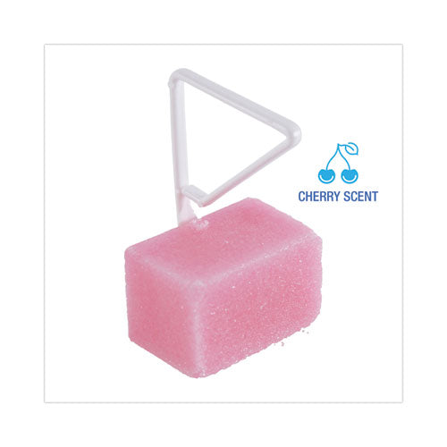 Image of Boardwalk® Para Toilet Bowl Deodorizer Block, Cherry Scent, 4 oz, Pink, 144/Carton