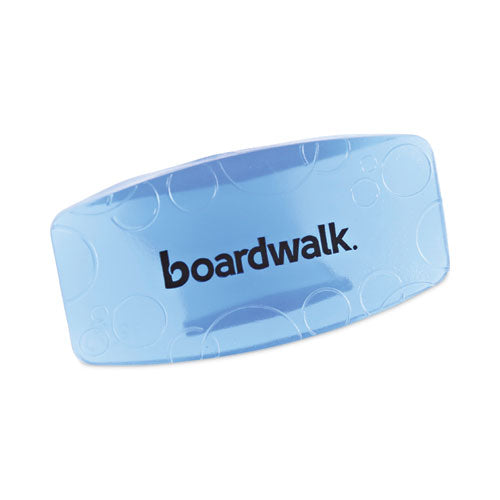 Image of Boardwalk® Toilet Bowl Clip, Cotton Blossom Scent, Blue, 12/Box, 6 Boxes/Carton
