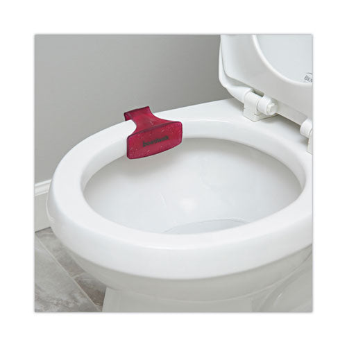 Image of Boardwalk® Toilet Bowl Clip, Spiced Apple Scent, Red, 72/Carton