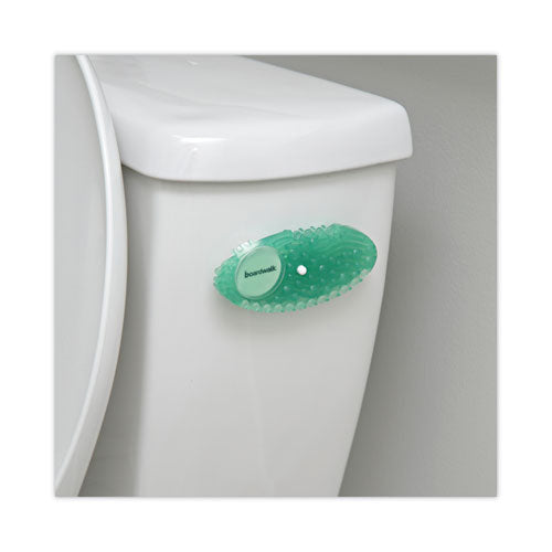 Image of Boardwalk® Curve Solid Air Freshener, Cucumber Melon, Green, 10/Box, 6 Boxes/Carton