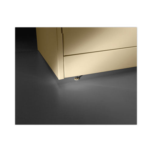 Image of Alera® Assembled 78" High Heavy-Duty Welded Storage Cabinet, Four Adjustable Shelves, 36w X 24d, Putty
