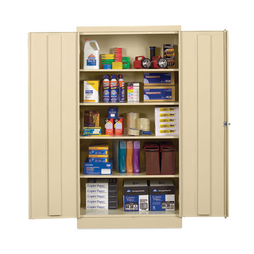 Image of Alera® Standard Assembled Storage Cabinet, 36w x 18d x 72h, Putty
