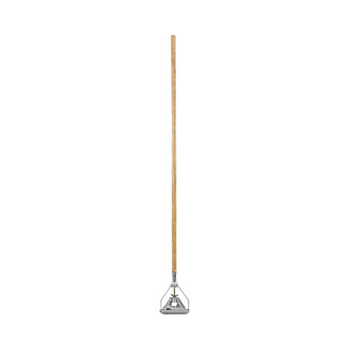Image of Boardwalk® Quick Change Metal Head Wooden Mop Handle, Junior, 0.88" dia x 54", Natural