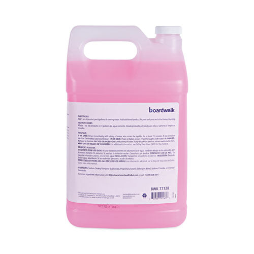Image of Boardwalk® Industrial Strength Pot and Pan Hand Dishwashing Detergent, Herbal Scent, 1 gal Bottle