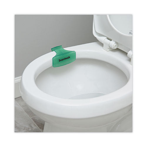 Image of Boardwalk® Toilet Bowl Clip, Cucumber Melon Scent, Green, 72/Carton