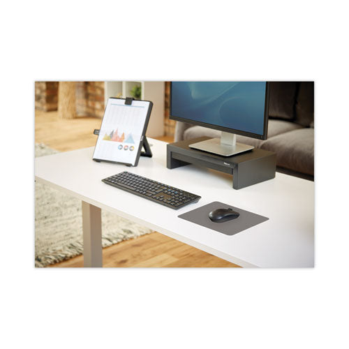 Image of Fellowes® Ultra Thin Mouse Pad with Microban Protection, 9 x 7, Graphite