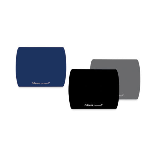 Image of Fellowes® Ultra Thin Mouse Pad with Microban Protection, 9 x 7, Black