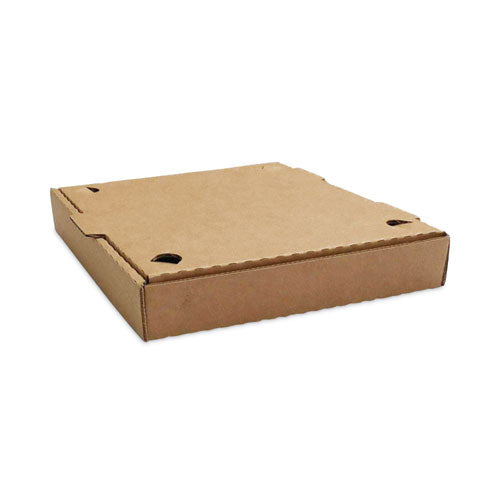 Image of BluTable Pizza Boxes, 10 x 10 x 2, Brown, Paper, 50/Pack
