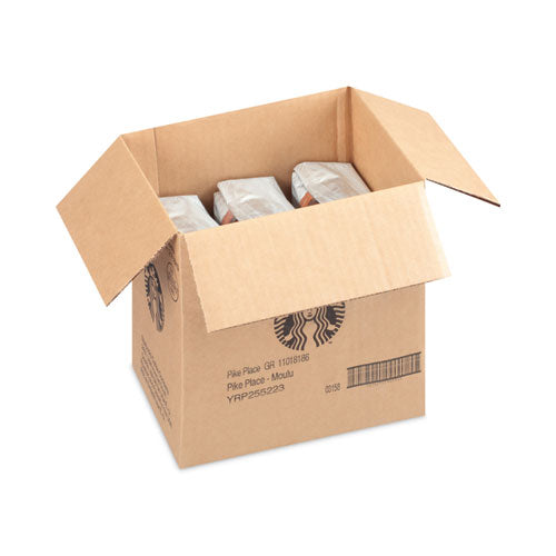 Image of Starbucks® Coffee, Pike Place, 1 lb Bag, 6/Carton