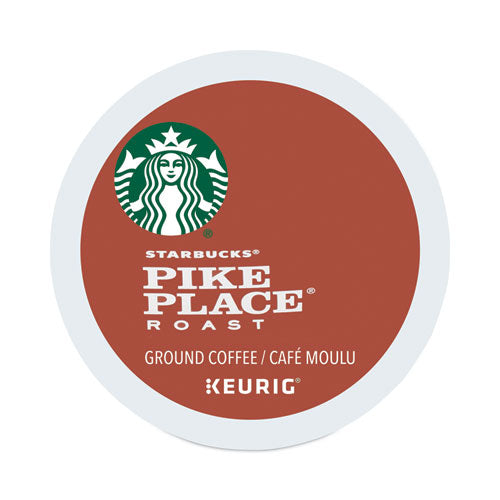 Image of Starbucks® Pike Place Coffee K-Cups Pack, 24/box, 4 Box/carton