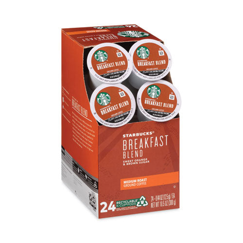 Image of Starbucks® Breakfast Blend Coffee K-Cups, 96/carton