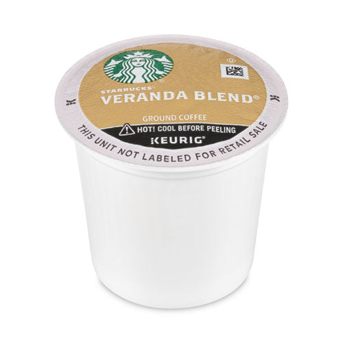 Image of Starbucks® Veranda Blend Coffee K-Cups, 24/box, 4 Box/carton