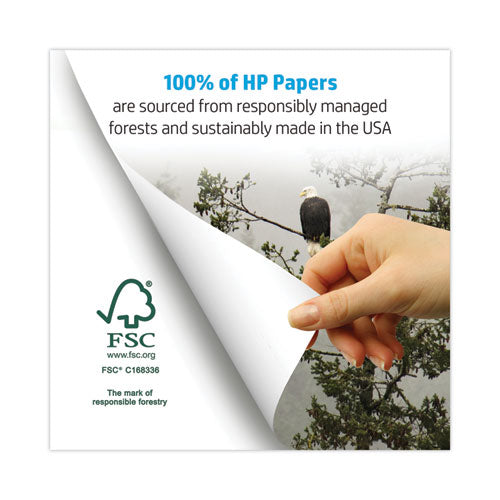 Image of HP Papers MultiPurpose20 Paper, 96 Bright, 20 lb Bond Weight, 8.5 x 11, White, 500 Sheets/Ream, 5 Reams/Carton