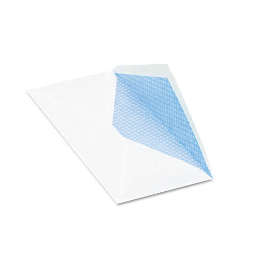 Image of Quality Park Security Tint Business Envelope, #10, Commercial Flap, Gummed Closure, 4.13 x 9.5, White, 500/Box