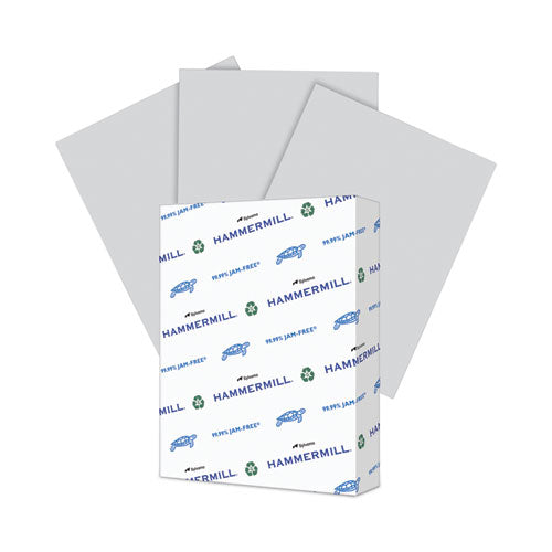 Image of Hammermill® Colors Print Paper, 20 lb Bond Weight, 8.5 x 11, Gray, 500/Ream