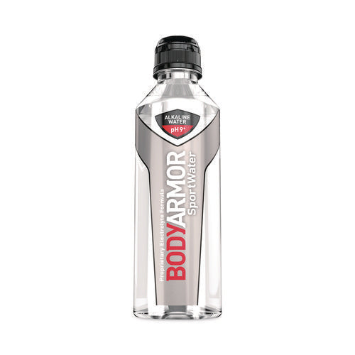 Image of BodyArmor SportWater Alkaline Water, 23.67 oz Bottle, 24/Pack