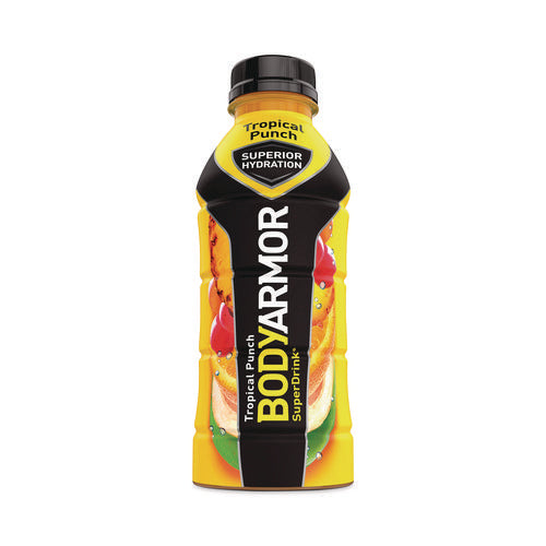 Image of BodyArmor SuperDrink Sports Drink, Tropical Punch, 16 oz Bottle, 12/Pack