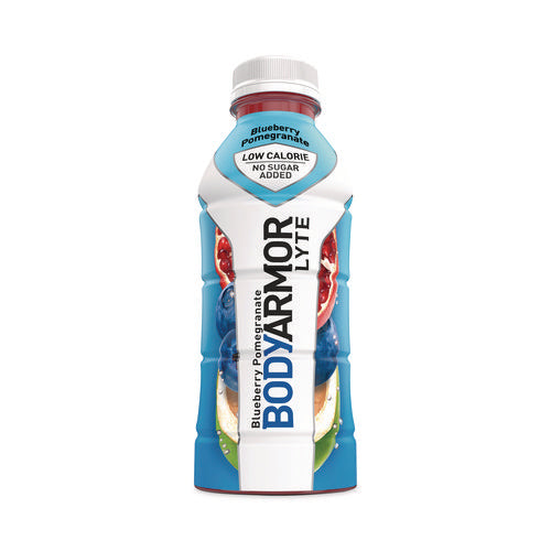 Image of BodyArmor LYTE Sports Drink, Blueberry Pomegranate, 16 oz Bottle, 12/Pack