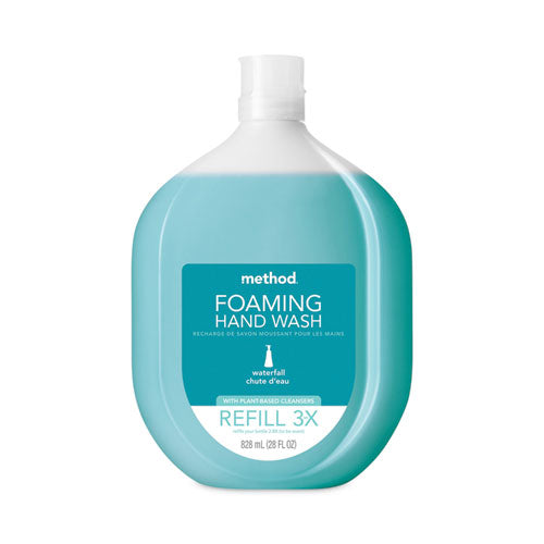 Image of Method® Foaming Hand Soap Refill Bottle, Waterfall Scent, 28 oz