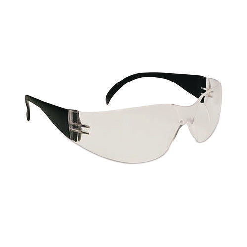 Image of Bouton® Zenon Z12 Rimless Indoor/Outdoor Optical Eyewear, Anti-Fog, Scratch-Resistant, Clear Lens, Black Temples