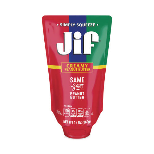 Image of Jif® Creamy Peanut Butter Pouch, 13 oz