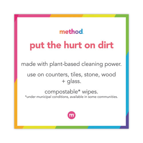 Image of Method® All Surface Cleaner, Pink Grapefruit, 28 Oz Spray Bottle, 8/carton