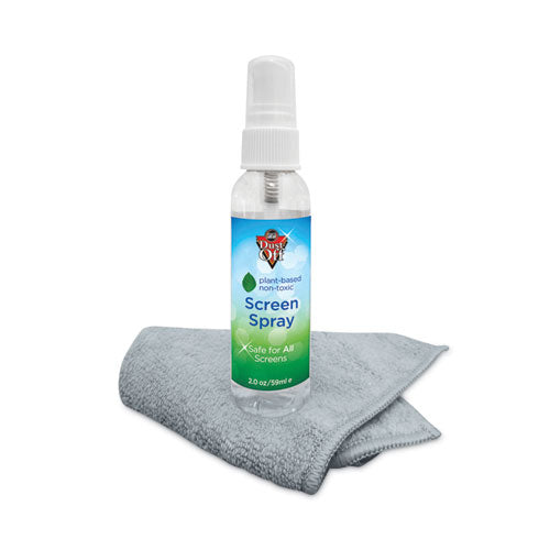 Image of Dust-Off® Laptop Computer Cleaning Kit, 50 Ml Spray/microfiber Cloth