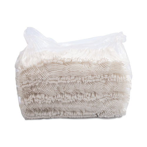 Image of SOLO® Impress Heavyweight Full-Length Polystyrene Cutlery, Fork, Plastic, White, 1,000/Carton