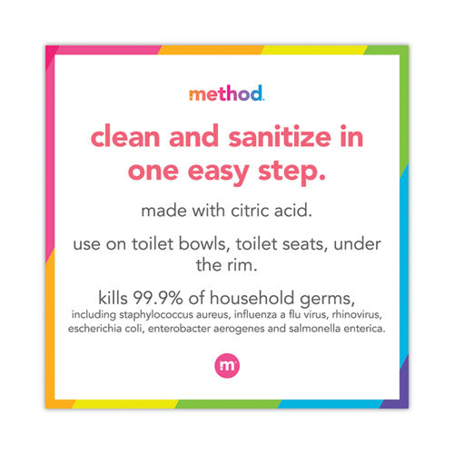 Image of Method® Antibacterial Toilet Cleaner, Spearmint, 24 Oz Bottle