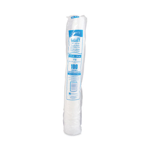 Image of Dart® High-Impact Polystyrene Cold Cups, 10 oz, Plastic, Translucent, 100/Sleeve, 25 Sleeves/Carton