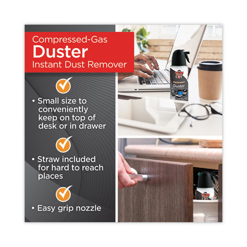 Image of Dust-Off® Disposable Compressed Air Duster, 3.5 Oz Can