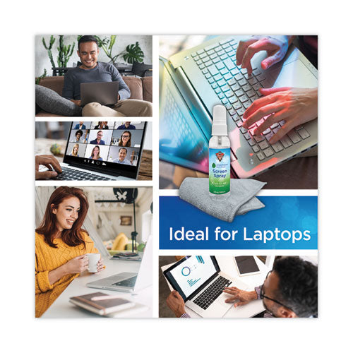 Image of Dust-Off® Laptop Computer Cleaning Kit, 50 Ml Spray/microfiber Cloth
