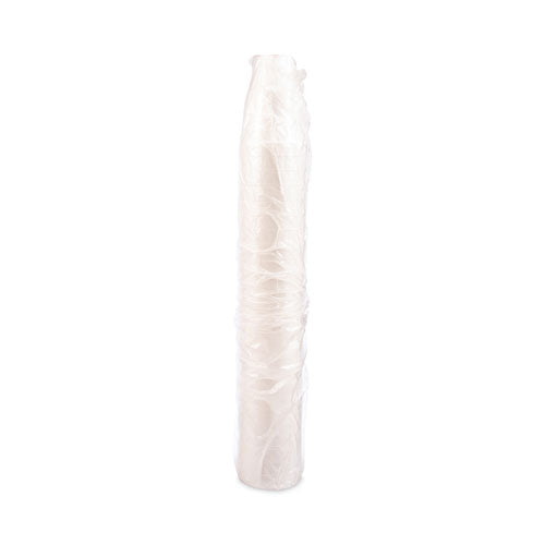 Image of Dart® Foam Drink Cups, Tapered Bottom, 32 oz, White, 25/Bag, 20 Bags/Carton