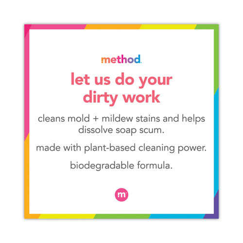 Image of Method® Tub And Tile Bathroom, Eucalyptus Mint, 28 Oz Spray Bottle
