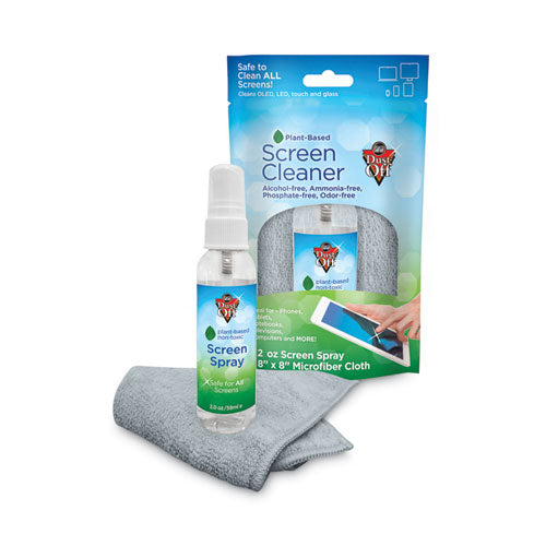 Image of Dust-Off® Laptop Computer Cleaning Kit, 50 Ml Spray/microfiber Cloth