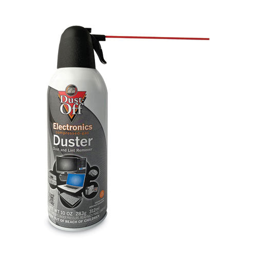 Image of Dust-Off® Disposable Compressed Air Duster, 10 Oz Can, 2/pack